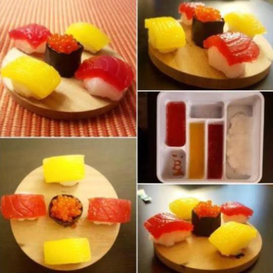 ( KIBO ) Bộ làm bánh Popin Cookin Happy Sushi House - Nhật Bản