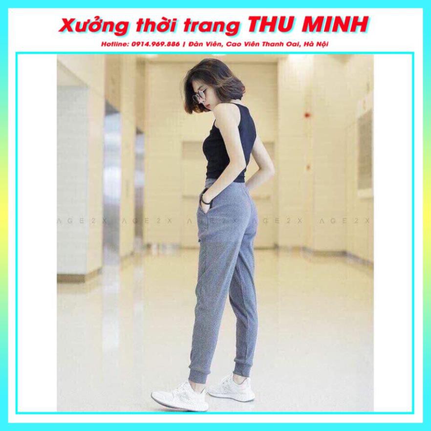 Quần Jogger Len Tăm Giữ Nhiệt kiểu dáng Thể Thao Năng Động THUS Vải Co Dãn tốt Q2L02 | BigBuy360 - bigbuy360.vn