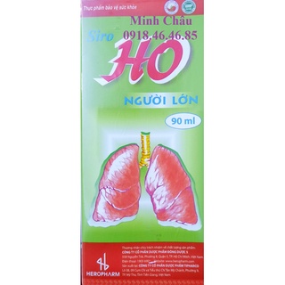 Siro ho người lớn đông dược 5 Heropharm