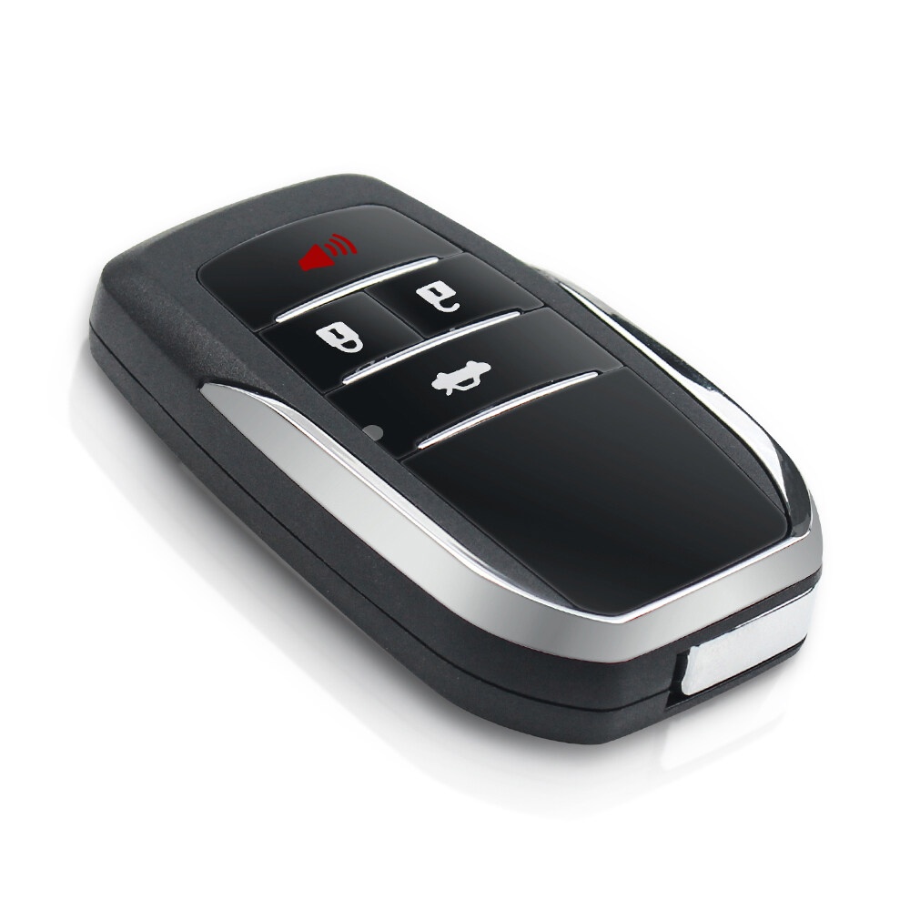 Vỏ chìa khóa điều khiển từ xa 4 nút cho Toyota Avlon Crown Corolla Camry Rav4 Reiz Yaris Prado