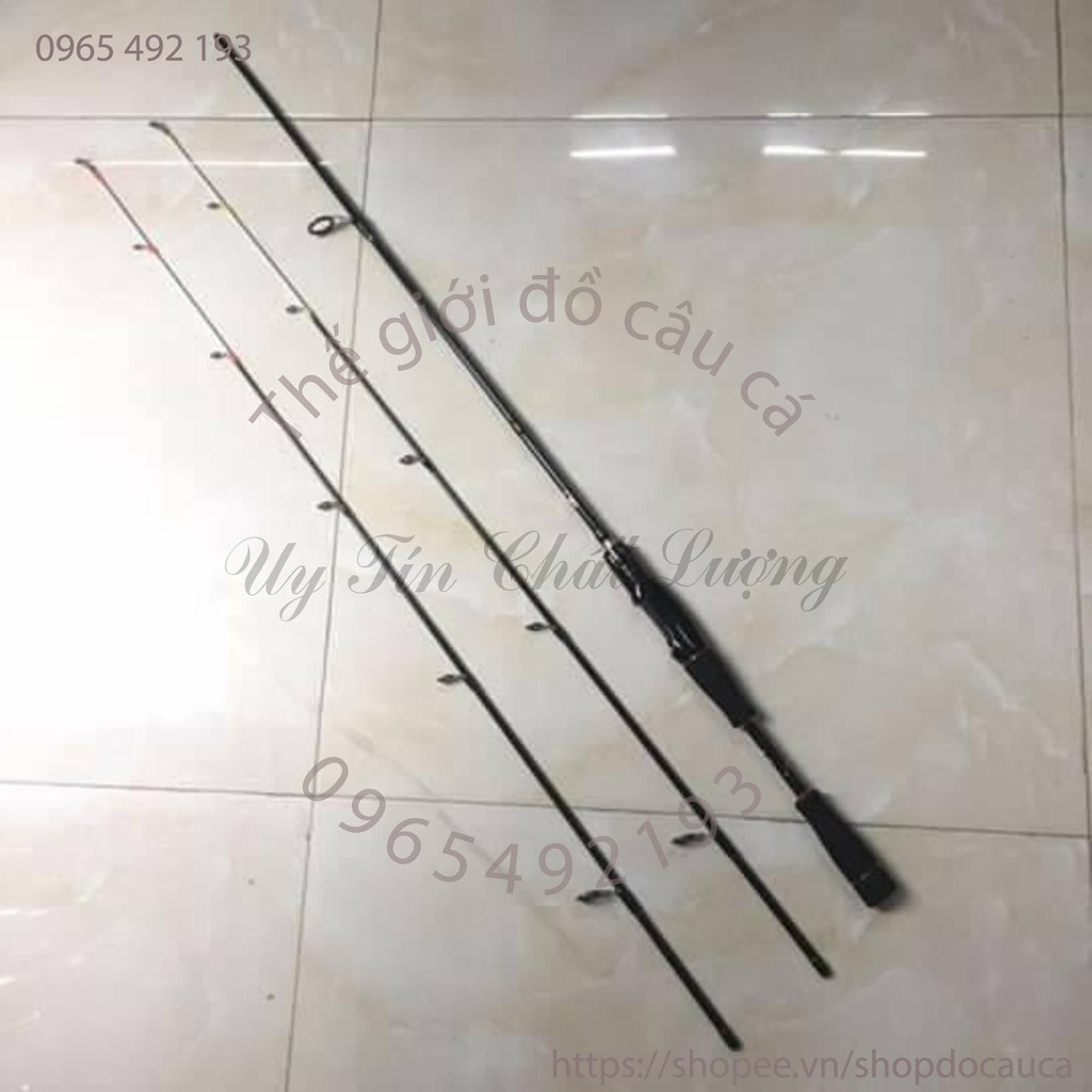 Cần câu lure 2 đọt Black ACE 1m8 ( rẻ vô địch )