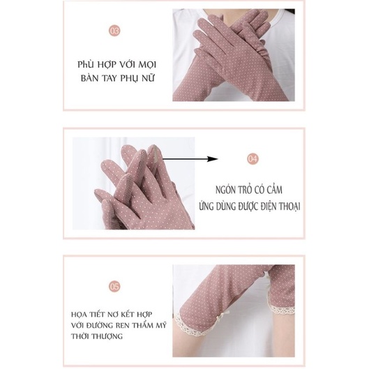 GĂNG TAY CHỐNG NẮNG NHẬT CHỐNG TIA UV DÙNG ĐƯỢC CẢM ỨNG TRÊN ĐIỆN THOẠI