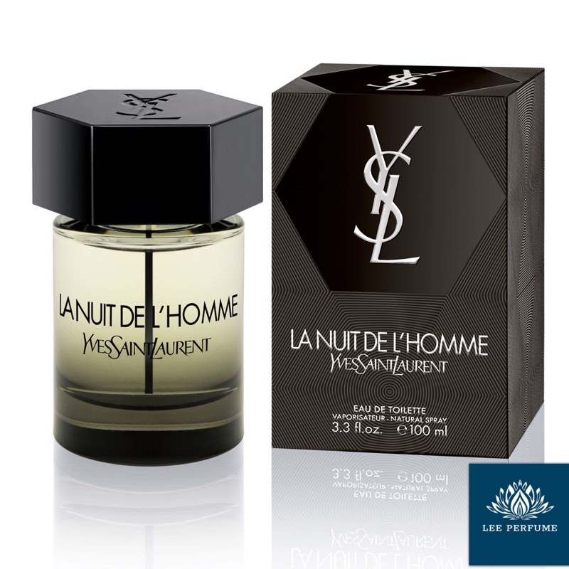 (Chai Full) Nước Hoa Yves Saint Laurent La Nuit L’homme men edt Hàng Pháp