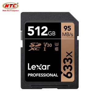 Thẻ nhớ SDXC Lexar Professional 512GB 633x 95MB/s