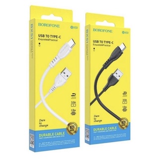Cáp sạc BOROFONE X51 usb type C _ 1M