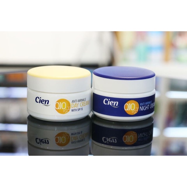 BỘ ĐÔI KEM DƯỠNG ẨM NGÀY - ĐÊM CHỐNG LÃO HOÁ CIEN Q10