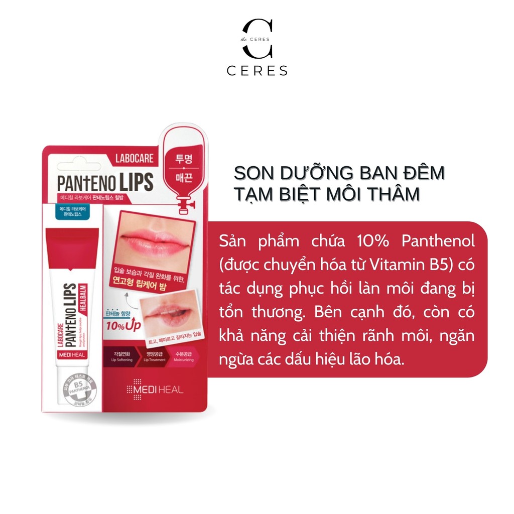 Son Dưỡng Môi Mediheal Labocare Pantenolips 10ml