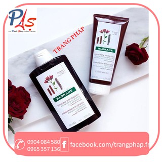 Dầu gội - xả giảm rụng, kích thích mọc tóc KLORANE QUININE B5