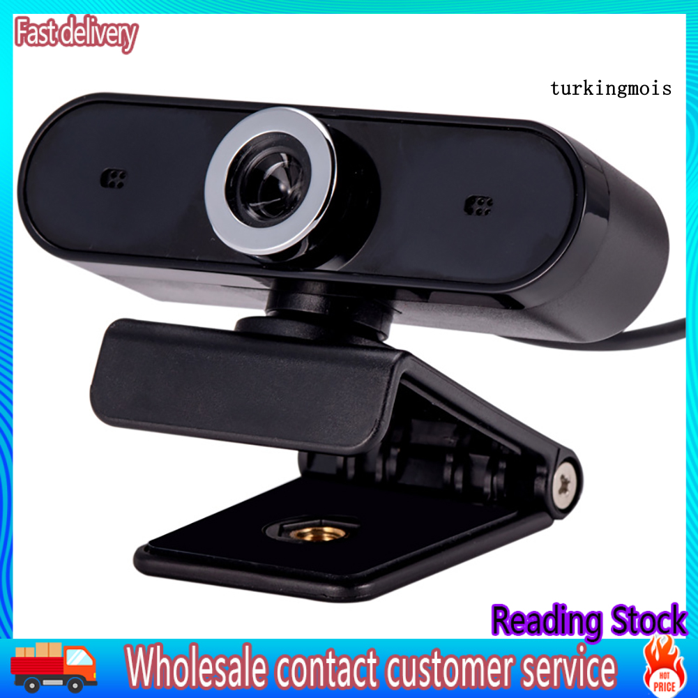 TSP_HD 1080P Home Webcam USB Livechat Video Camera with Built-in Mic for Laptop PC