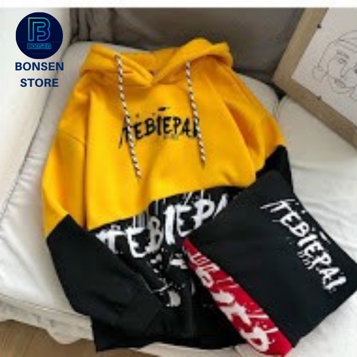 [ Mã THOISEN10 giảm 10K đơn từ 99k ] ÁO HOODIE NÓN UNISEX NAM NỮ VẢY SƠN TEBIEPAL AK012 - Bonsen Store | BigBuy360 - bigbuy360.vn