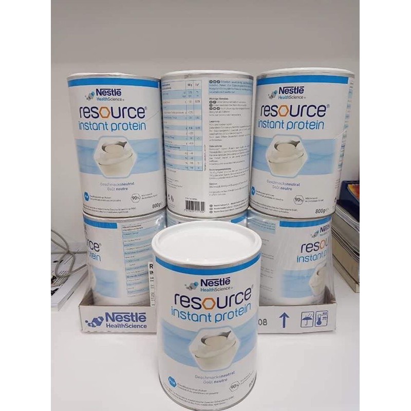 [NỘI ĐỊA ĐỨC] Sữa cho người tiểu đường Nestle Resoure Instant Protein Đức hộp 800g (date mới nhất)