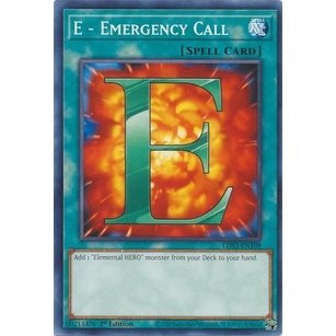 Thẻ bài Yugioh - TCG - E - Emergency Call / LDS3-EN108'