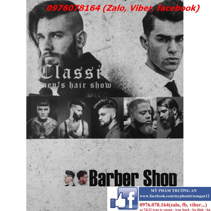 TẠP CHÍ BARBERSHOP - CATALOG HÌNH ẢNH MẪU TÓC NAM BARBER