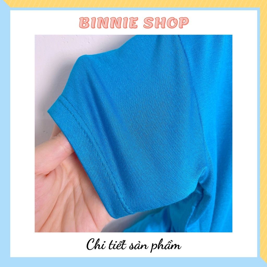 Bộ tay ngắn quần dài BINNIE SHOP Bộ Alibaba thêu hình Snoopy chất thun lạnh mềm, mát cho bé từ 8 đến 19kg - hàng VN