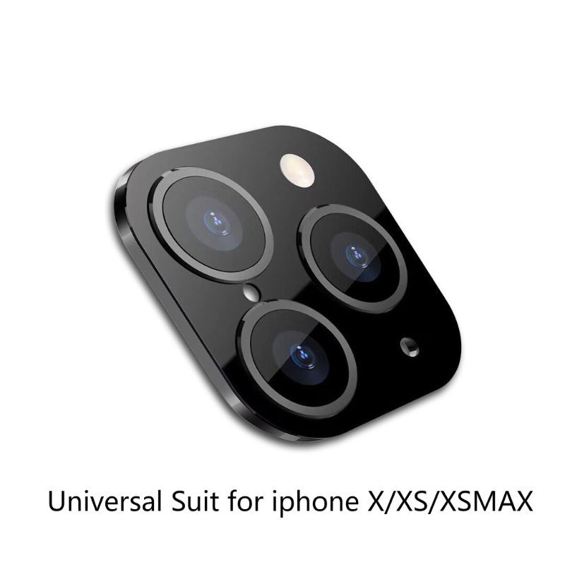 Miếng Dán Bảo Vệ Camera Bằng Hợp Kim Titan Cho Iphone X / Xs / Xsmax