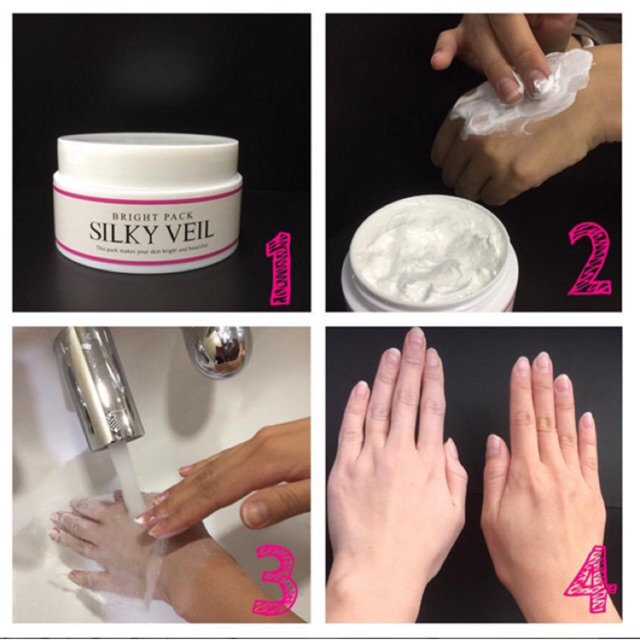 Kem Trắng da Silky Veil