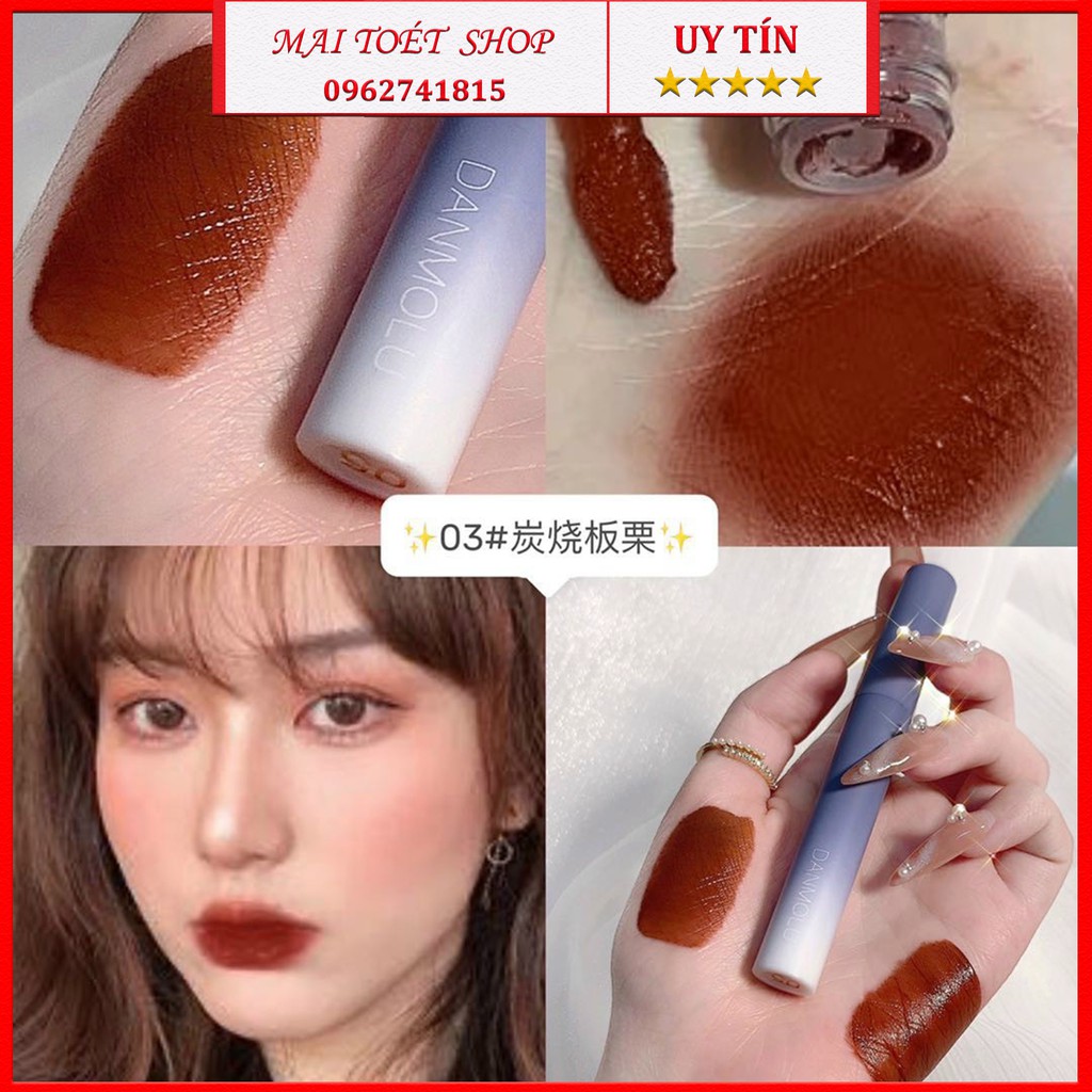 Set 5 cây Son Danmolu nội địa trung - Set 5 cây Son màu đỏ - Hot trend 2021 | BigBuy360 - bigbuy360.vn