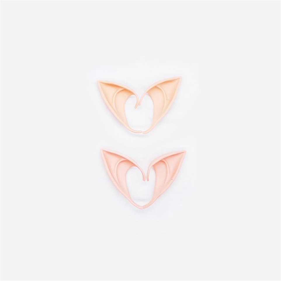 ╭┄Dear、Angel Elf Ears Soft False Ears Halloween Party Cosplay Accessories