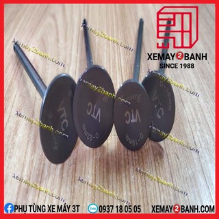 Supap exciter độ 19-22 VTC Racing hợp kim không lún đầu 1 cặp