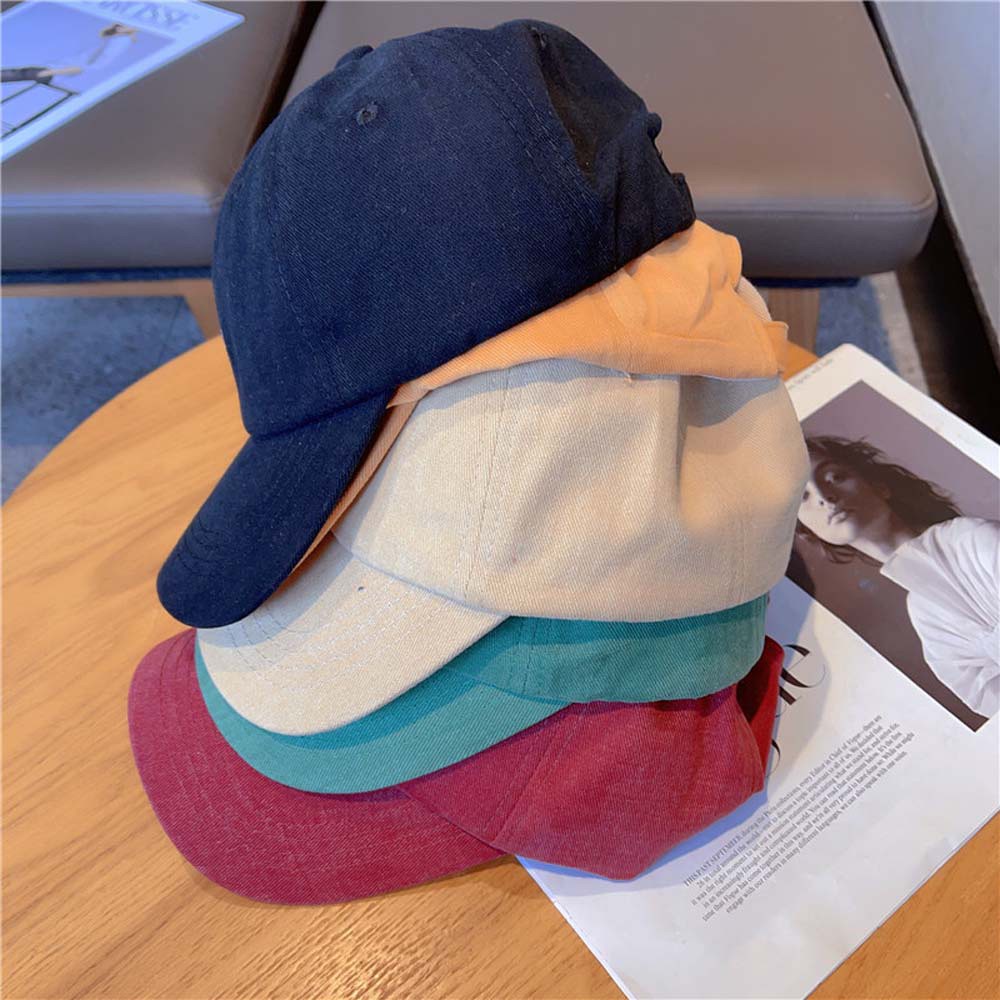 Mũ Lưỡi Trai Thêu Chữ Phong Cách Hip Hop Hàn Quốc Thời Trang Mùa Hè Cho Nam Và Nữ