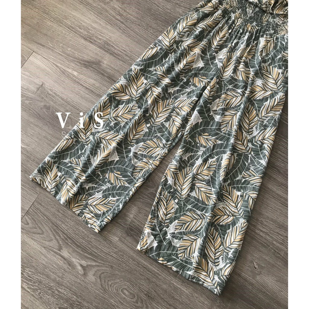 JUMPSUIT DÀI NỮ MÀU XANH LÁ