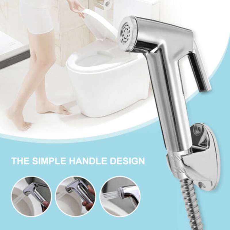 Vòi xịt nước vệ sinh bằng đồng mạ crom cho nhà tắm