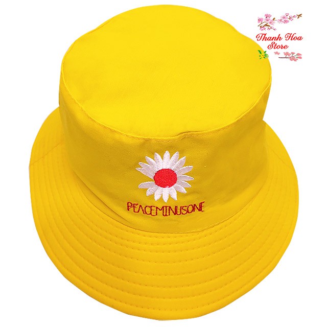 Mũ bucket nam nữ nón bucket hoa cúc đẹp