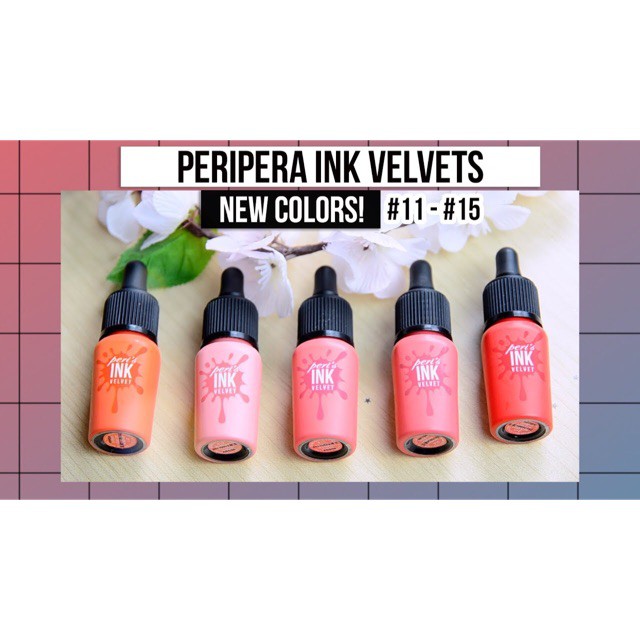Son Peri Pera - Lip Tint Ink Velvet