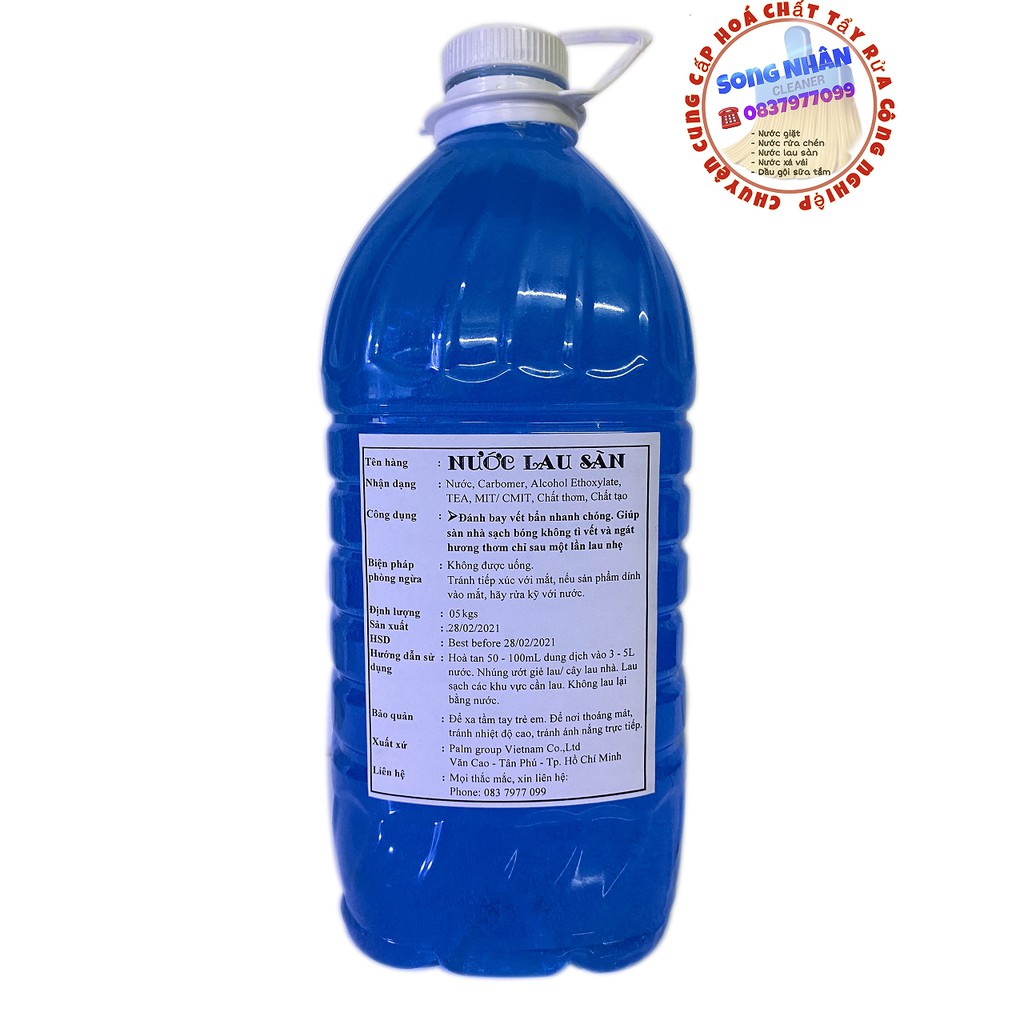 Nước lau sàn hương hoa hạ 5L