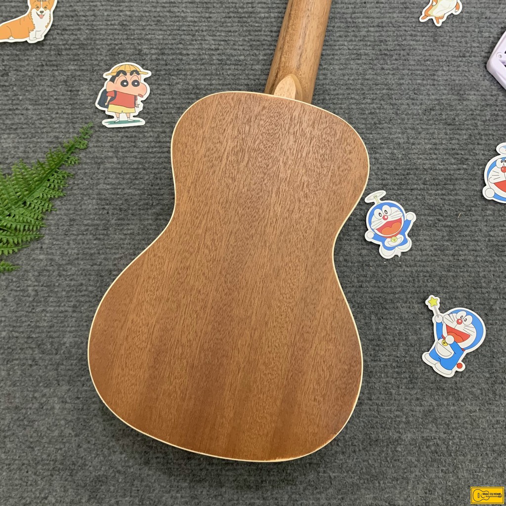 ĐÀN UKULELE CONCERT 23INCH DEVISER HỌA TIẾT HOA LÁ