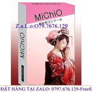 Bao Cao Su MichiO Nhật - Siêu Mỏng Truyền Nhiệt Michio Kéo Dài