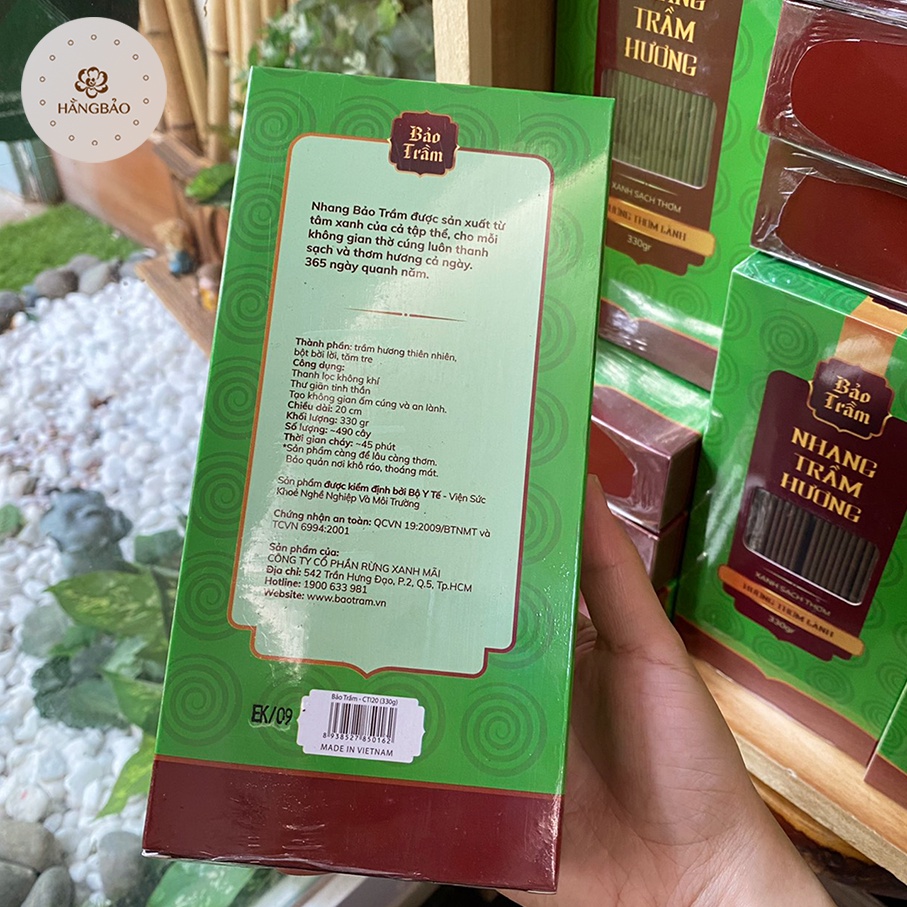 Nhang Bảo Trầm - Dòng Phổ Thông 100/330gr - Phân phối chính hãng