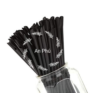 Ống hút muỗng sinh tố phi 8(100 cái/gói)