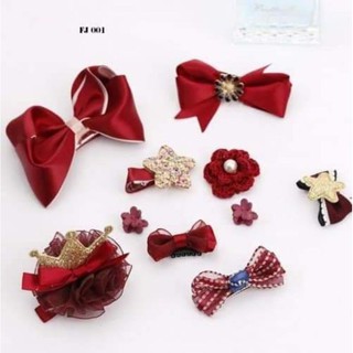 Set 10 kẹp tóc băng đô cho bé gái,,,