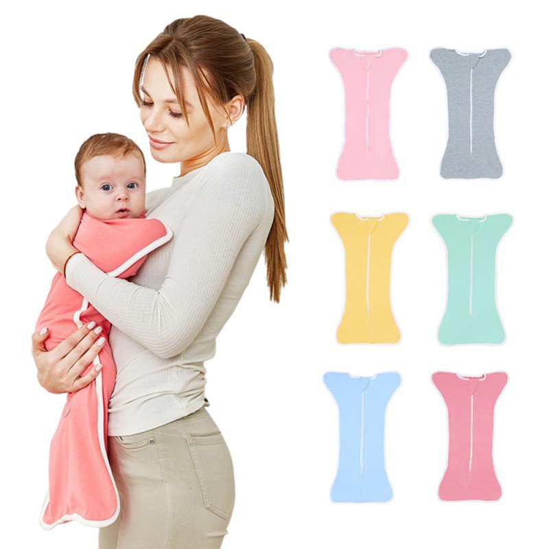 Túi ngủ chất liệu vải cotton chống sốc dành cho bé