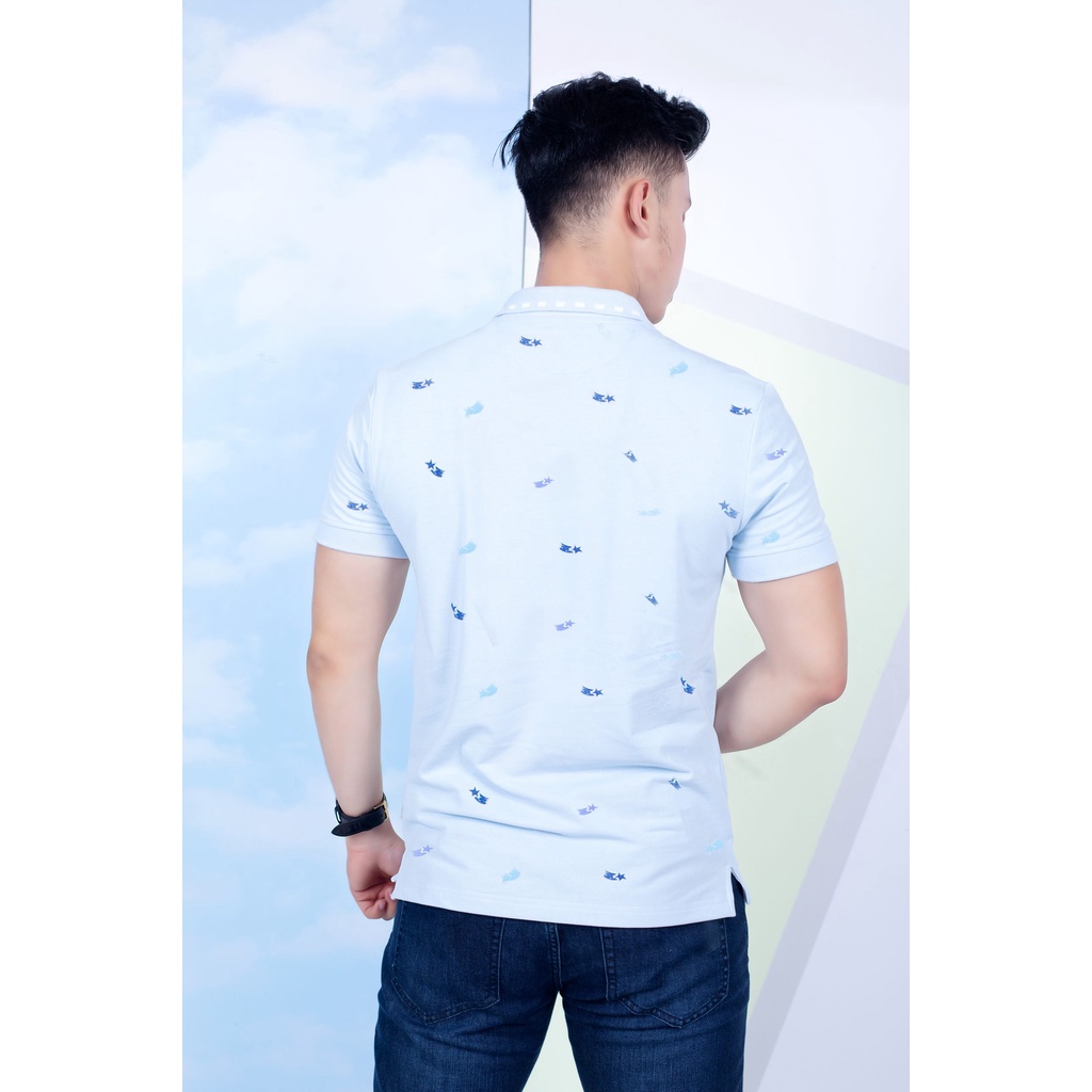 Áo Polo Nam In Hoạ Tiết Sao Băng PL0S117 | BigBuy360 - bigbuy360.vn