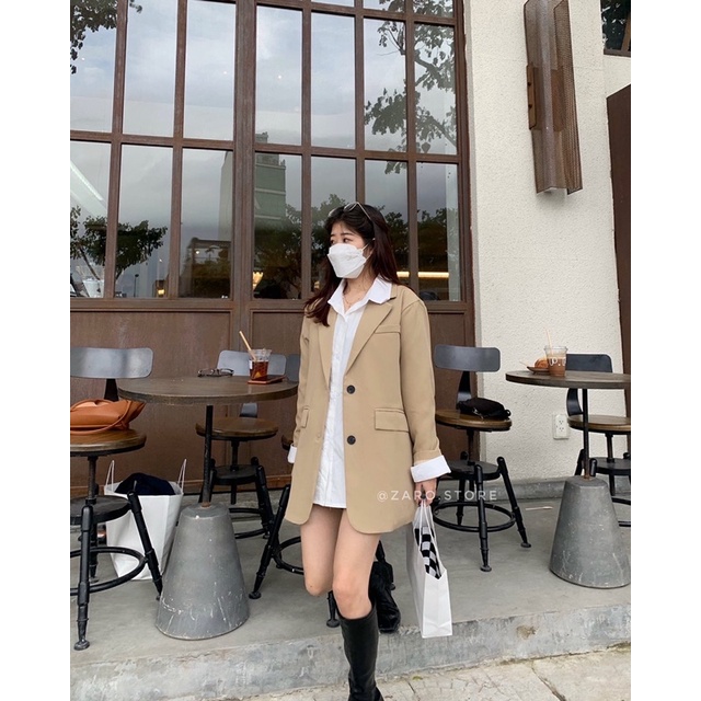 Áo blazer 3 màu Hàn [ Hình shop chụp ]