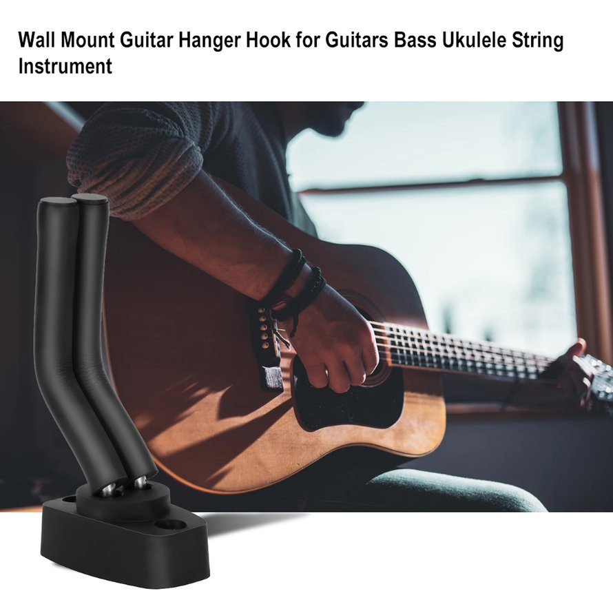 Móc treo đàn guitar bass ukulele gắn tường tiện dụng