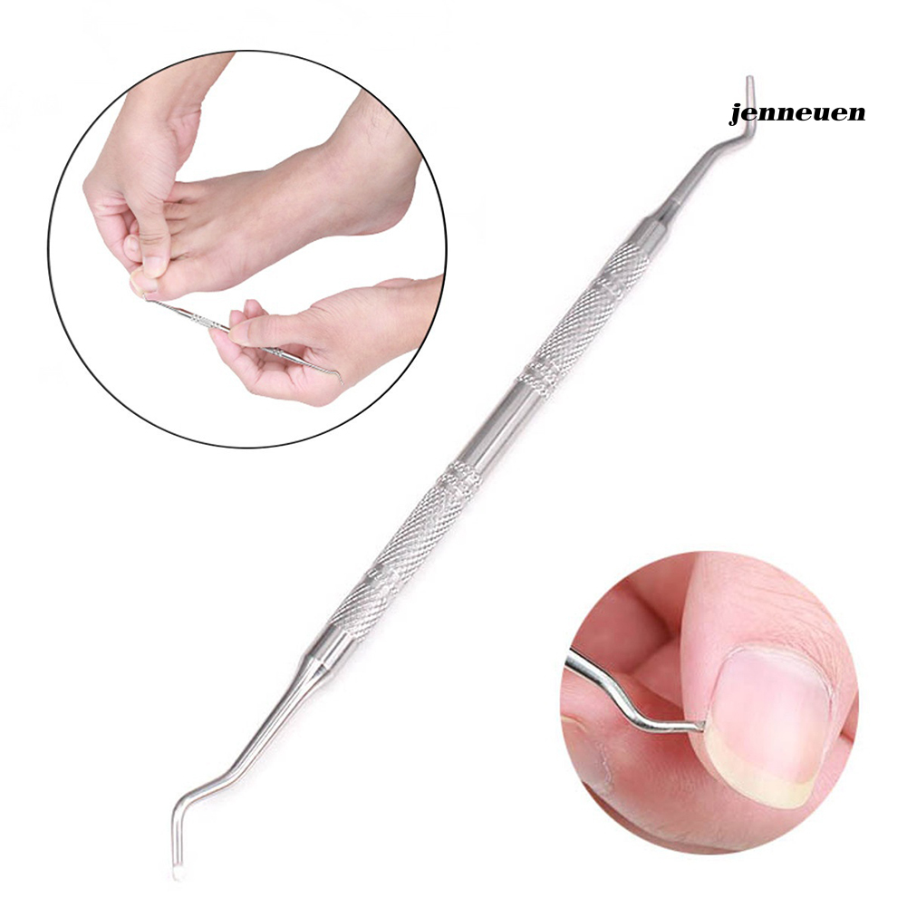 [Hàng mới về] Dụng cụ thép không gỉ hai đầu hỗ trợ điều chỉnh dáng móng chân