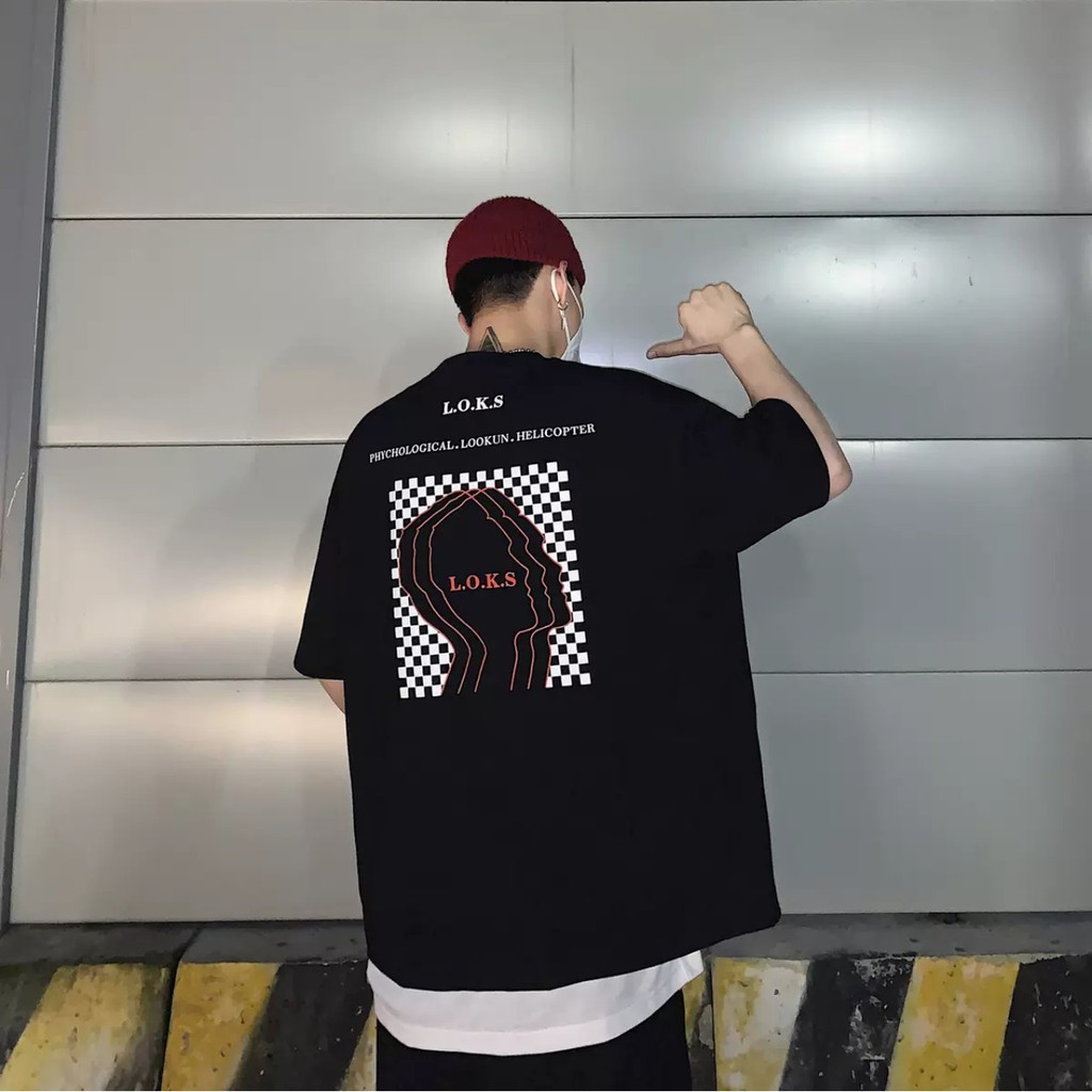 Áo thun Stee L.O.K.S In Black Unisex