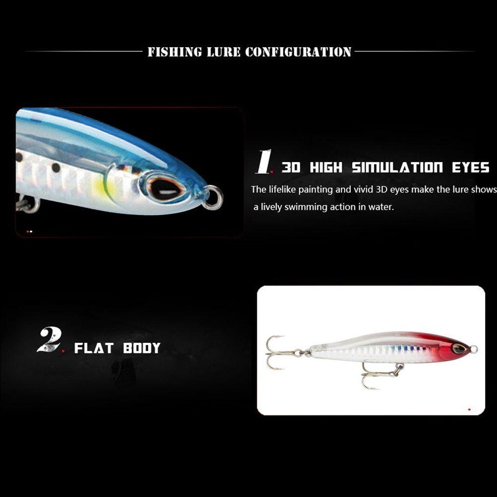 Mồi Giả Nhử Cá 8cm 16g Chất Lượng Cao Gắn Kèm Móc Câu Tiện Dụng