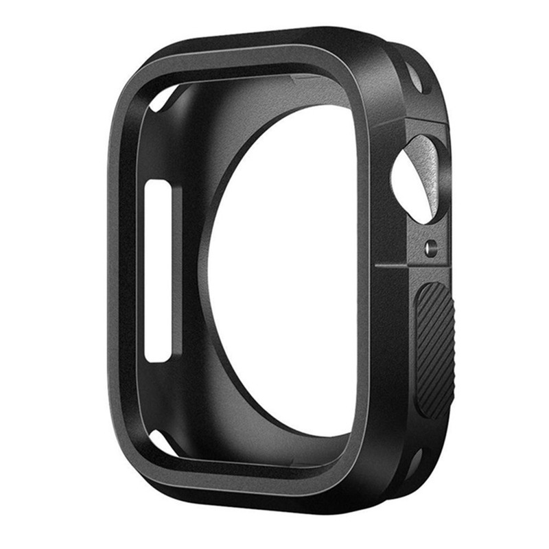 Ốp Silicone Cho Đồng Hồ Apple Watch 44mm 40mm 38mm 42mm Kích Thước 5 Series Se 6 5 4 3 2 1