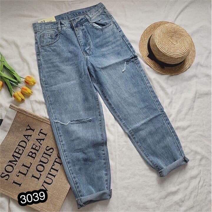 QUẦN JEAN NỮ ,QUẦN BAGGY NỮ 3039 CỰC CHẤT