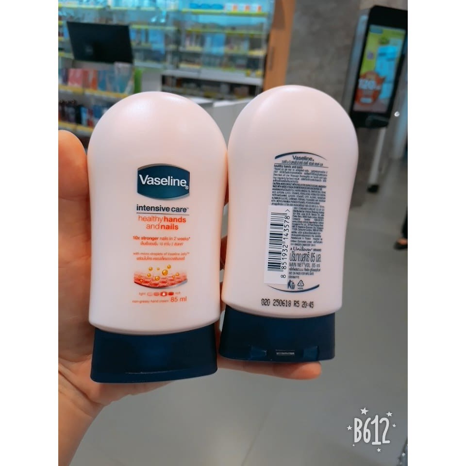 Kem dưỡng da tay và móng tay Vaseline Intensive Care 85g | BigBuy360 - bigbuy360.vn