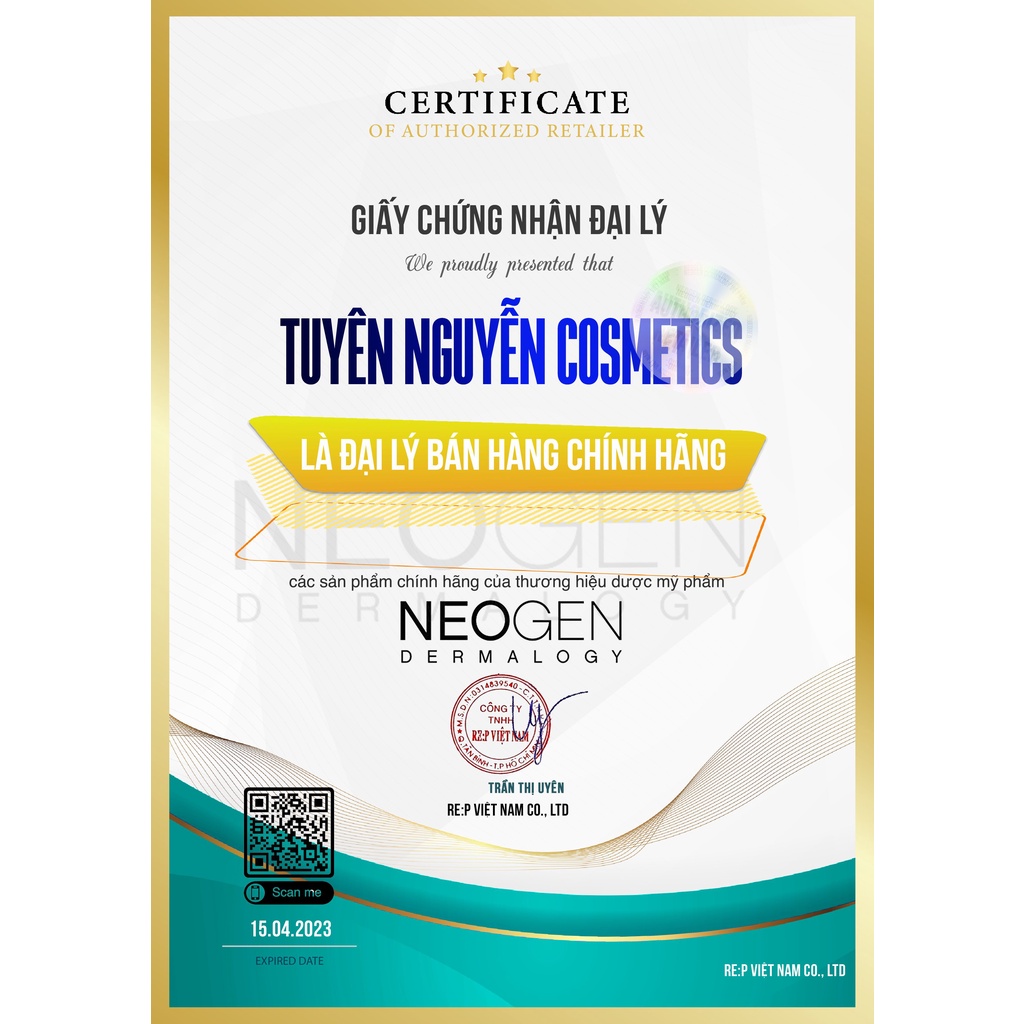Kem dưỡng vitamin c dưỡng sáng giảm viêm neogen real vita c cream 50ml