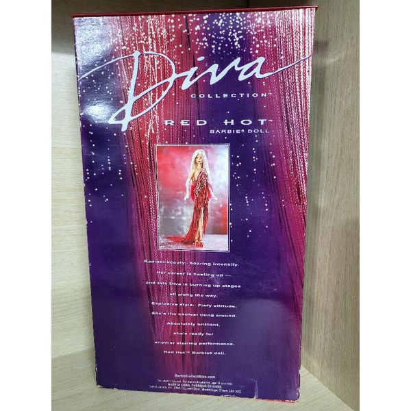 Búp bê barbie Diva collection Red Hot