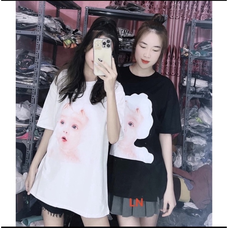 áo thun em bé xà phòng