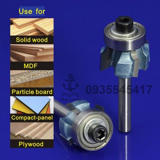 Mũi gọt cạnh chỉ cốt 6.35 ( Có 3 Cỡ Mũi )