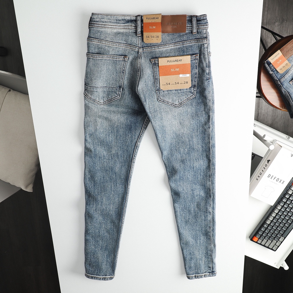 Quần Jean nam PB xanh khói  - 493