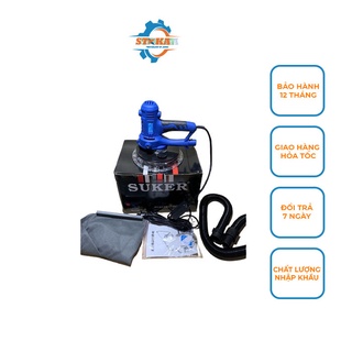 Máy Giáp Mài Tường, Máy Chà Nhám Tường SUKER Có Đèn Công suất 950W, Đế Giáp Phi 180mm